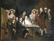 La familia del infante don Luis de Borbon Francisco de Goya